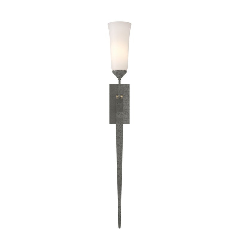 Hubbardton Forge 204529-SKT-20-GG0350 One Light Wall Sconce, Natural Iron