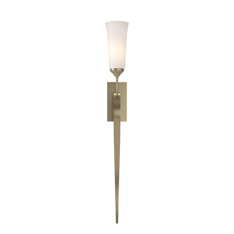 Hubbardton Forge 204529-SKT-84-GG0350 One Light Wall Sconce, Soft Gold