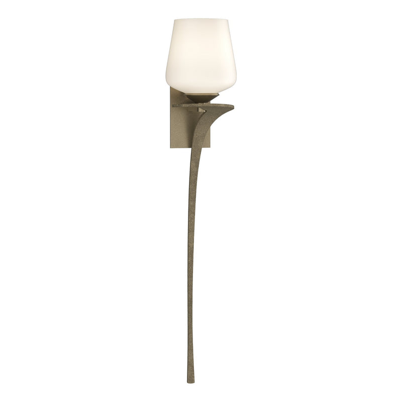 Hubbardton Forge 204710-SKT-RGT-84-GG0236 One Light Wall Sconce, Soft Gold
