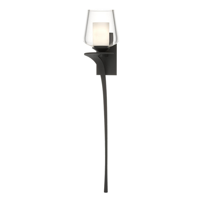 Hubbardton Forge 204712-SKT-LFT-10-ZU0291 One Light Wall Sconce, Black