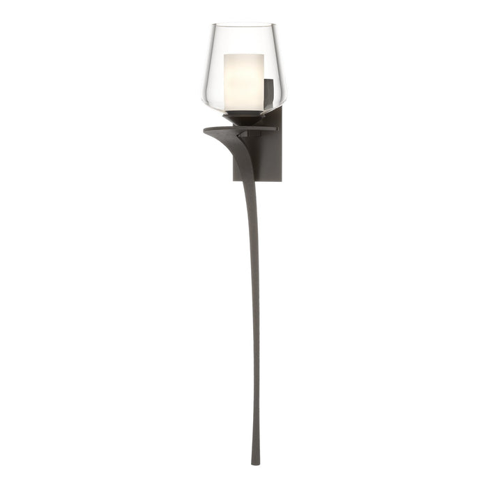 Hubbardton Forge 204712-SKT-LFT-14-ZU0291 One Light Wall Sconce, Oil Rubbed Bronze