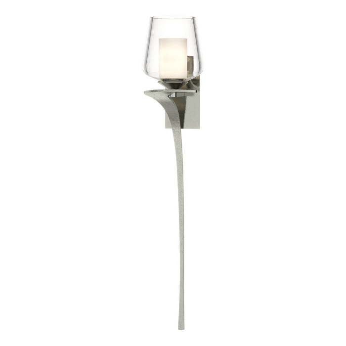 Hubbardton Forge 204712-SKT-LFT-85-ZU0291 One Light Wall Sconce, Sterling