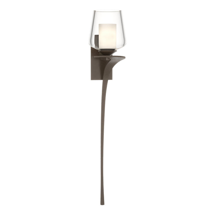 Hubbardton Forge 204712-SKT-RGT-05-ZU0291 One Light Wall Sconce, Bronze