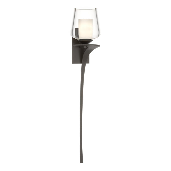 Hubbardton Forge 204712-SKT-RGT-14-ZU0291 One Light Wall Sconce, Oil Rubbed Bronze