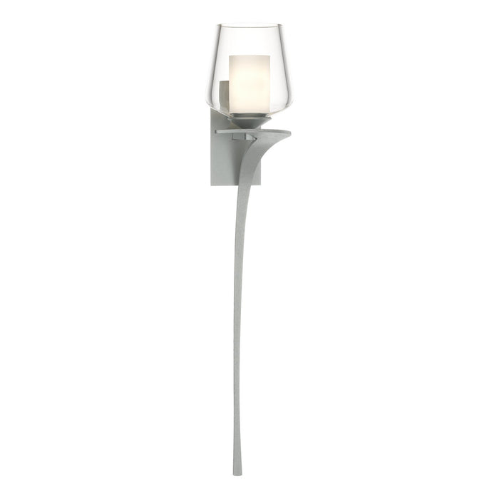 Hubbardton Forge 204712-SKT-RGT-82-ZU0291 One Light Wall Sconce, Vintage Platinum
