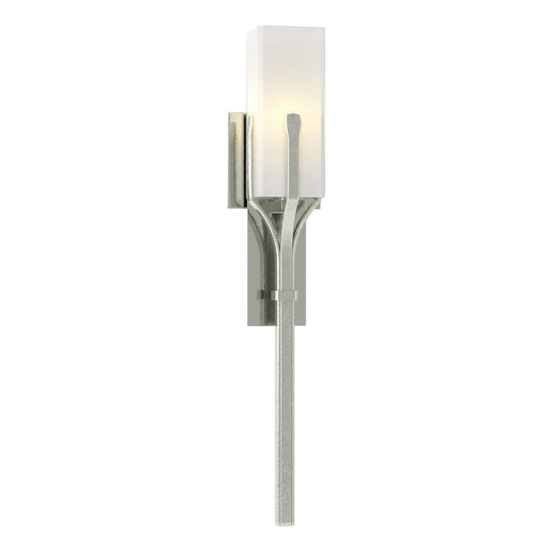 Hubbardton Forge 204750-SKT-85-GG0441 One Light Wall Sconce, Sterling