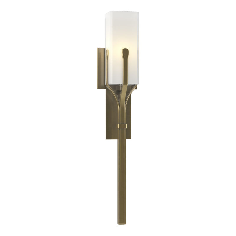 Hubbardton Forge 204750-SKT-86-GG0441 One Light Wall Sconce, Modern Brass