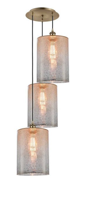 Innovations 113B-3P-AB-G116-L LED Pendant, Antique Brass