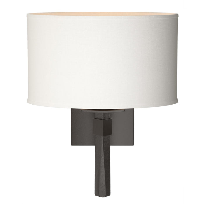 Hubbardton Forge 204810-SKT-14-SF1195 One Light Wall Sconce, Oil Rubbed Bronze