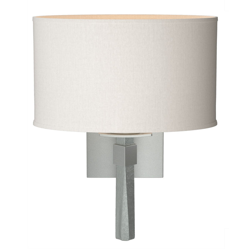 Hubbardton Forge 204810-SKT-82-SE1195 One Light Wall Sconce, Vintage Platinum