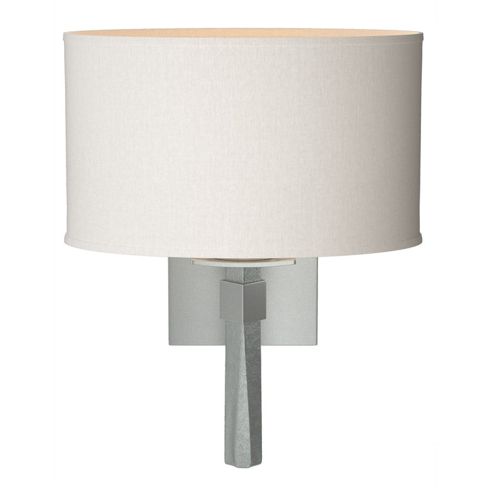 Hubbardton Forge 204810-SKT-82-SE1195 One Light Wall Sconce, Vintage Platinum