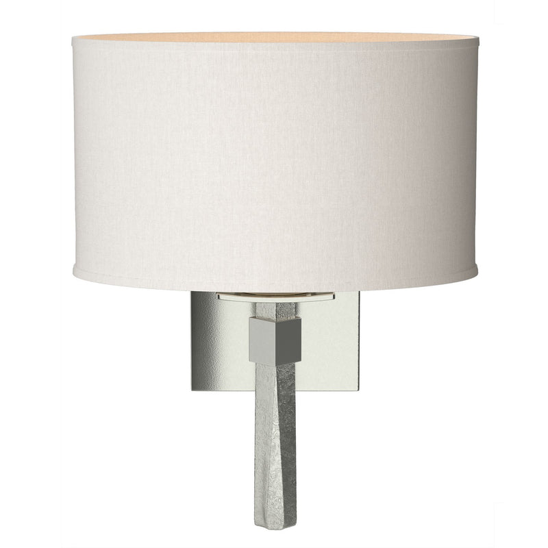 Hubbardton Forge 204810-SKT-85-SE1195 One Light Wall Sconce, Sterling