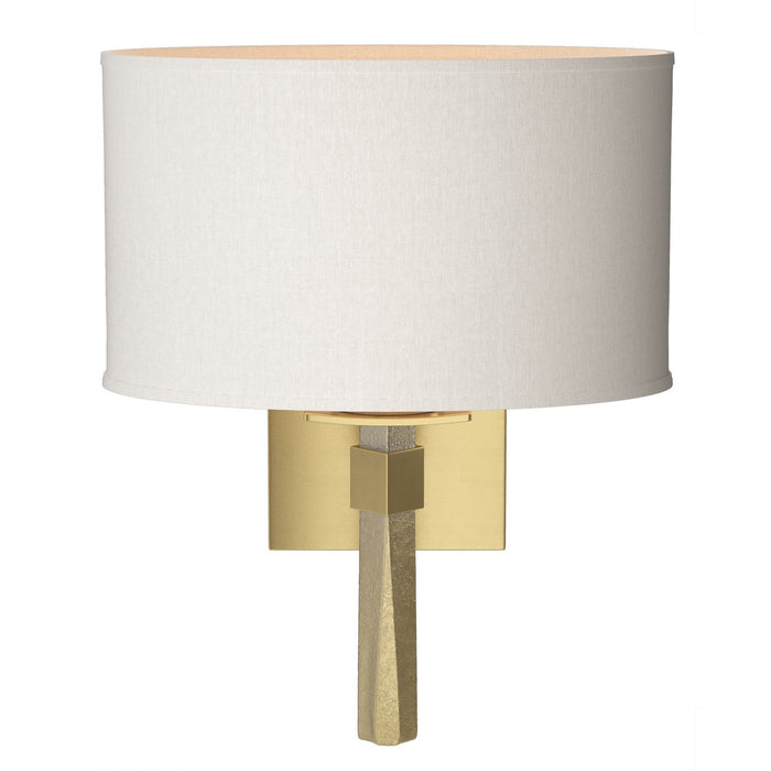 Hubbardton Forge 204810-SKT-86-SE1195 One Light Wall Sconce, Modern Brass