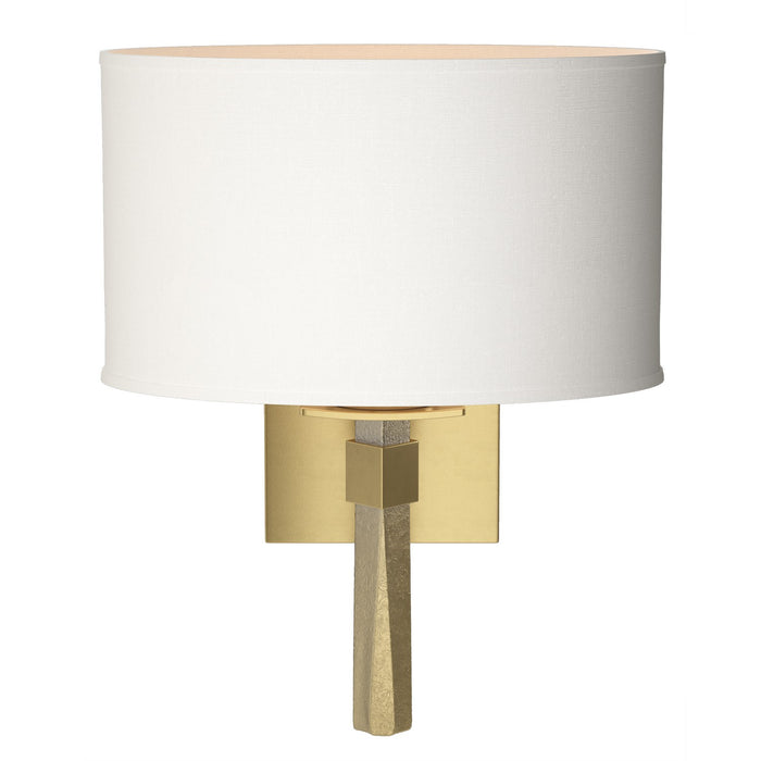 Hubbardton Forge 204810-SKT-86-SF1195 One Light Wall Sconce, Modern Brass