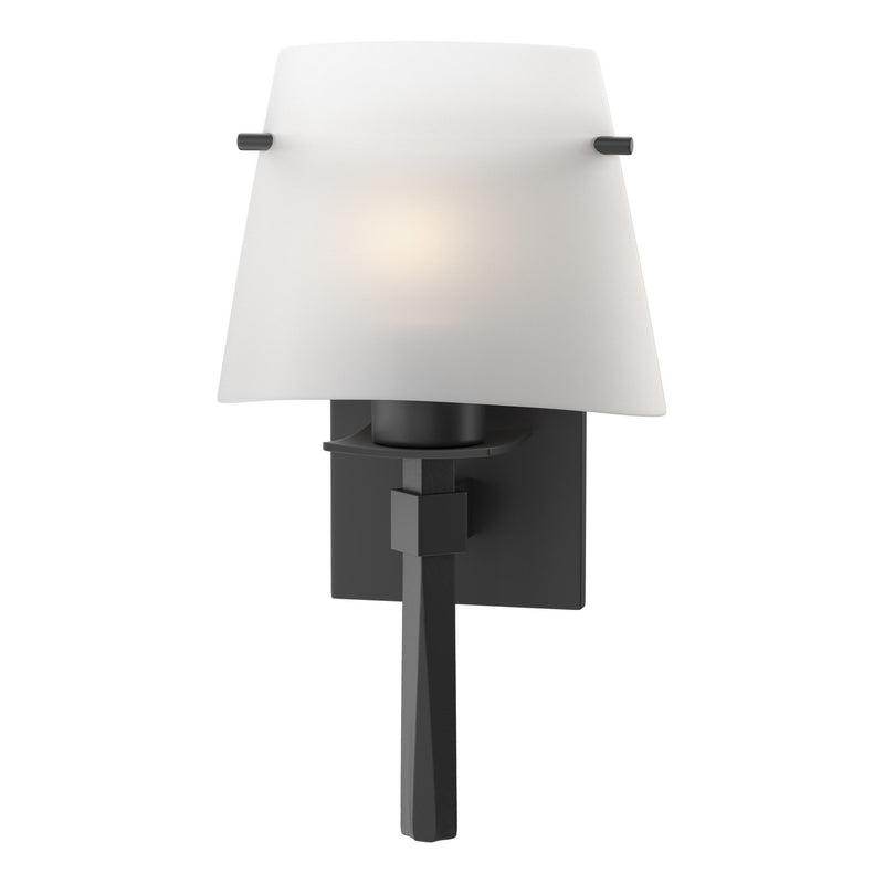 Hubbardton Forge 204825-SKT-10-GG0246 One Light Wall Sconce, Black