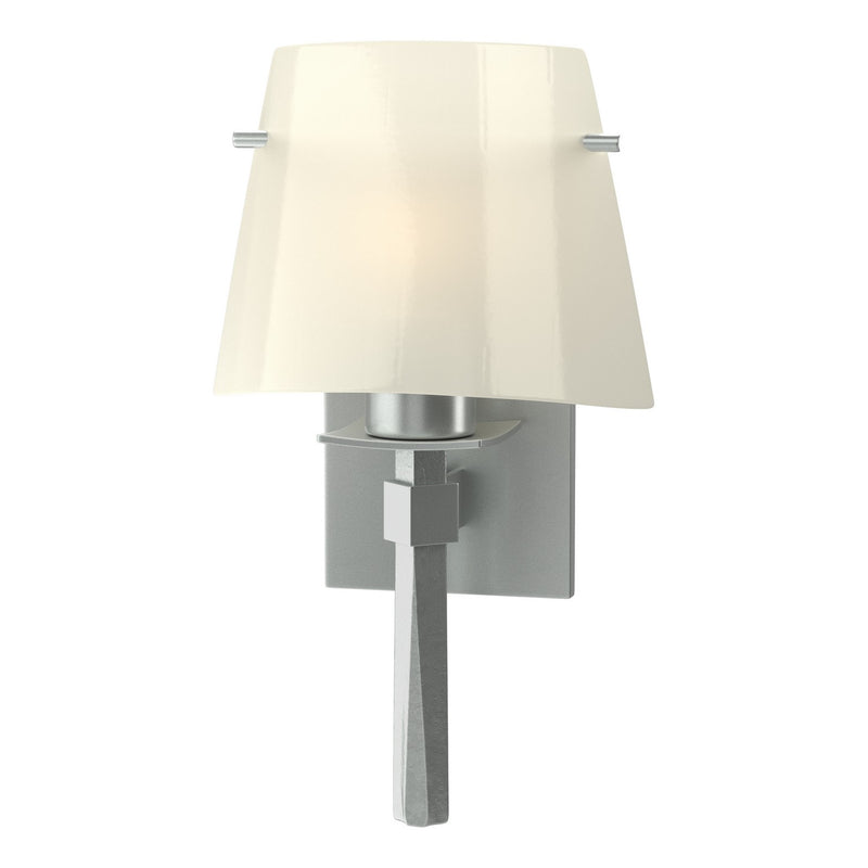 Hubbardton Forge 204825-SKT-82-CC0246 One Light Wall Sconce, Vintage Platinum