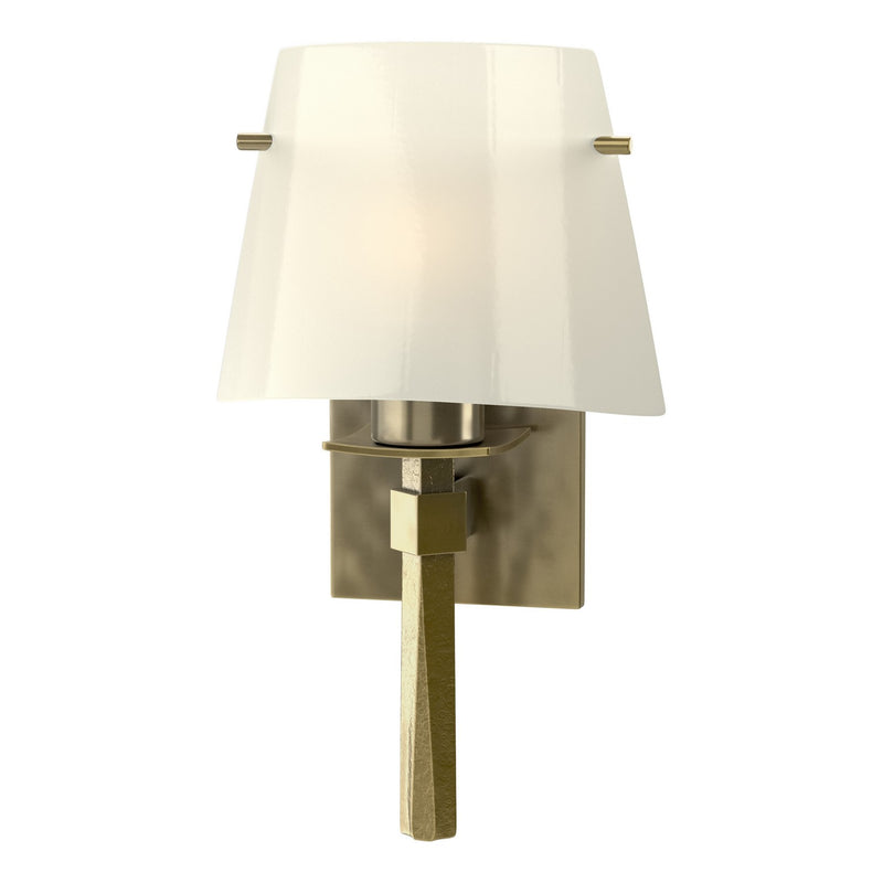 Hubbardton Forge 204825-SKT-86-CC0246 One Light Wall Sconce, Modern Brass