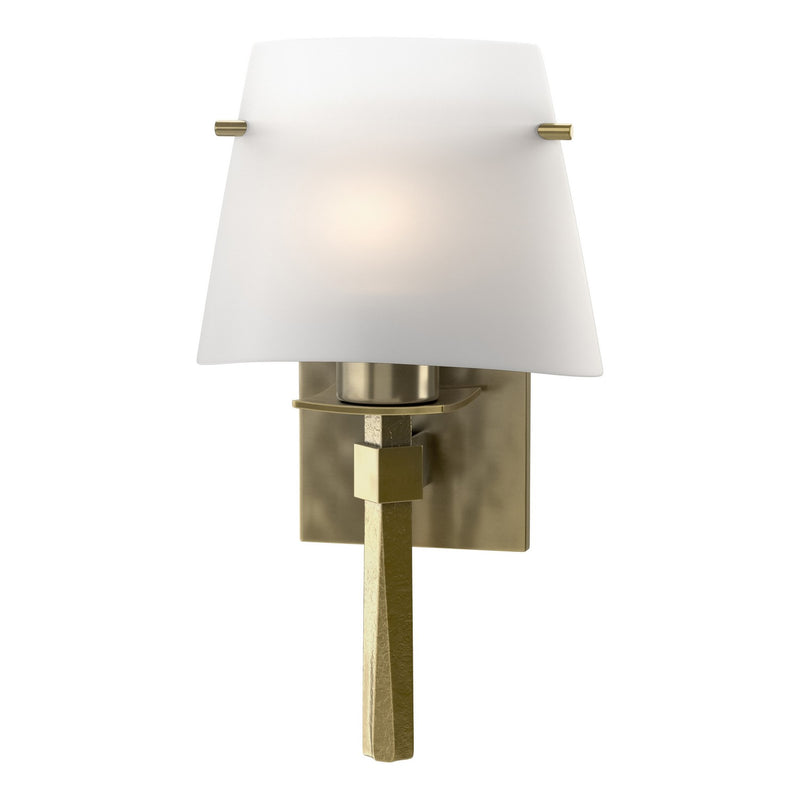 Hubbardton Forge 204825-SKT-86-GG0246 One Light Wall Sconce, Modern Brass