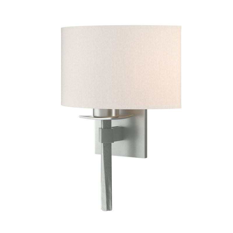 Hubbardton Forge 204826-SKT-82-SE1092 One Light Wall Sconce, Vintage Platinum
