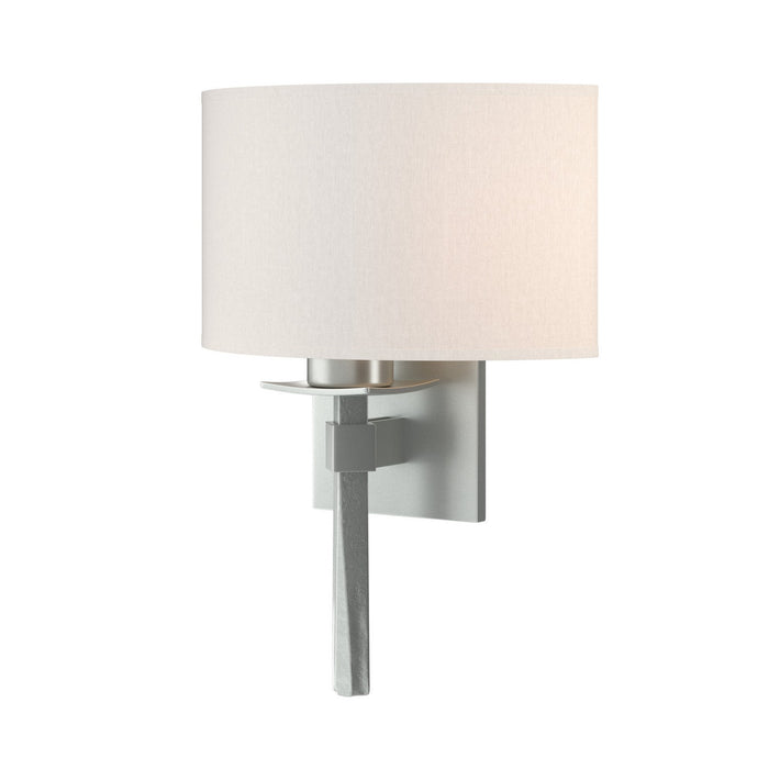 Hubbardton Forge 204826-SKT-82-SE1092 One Light Wall Sconce, Vintage Platinum