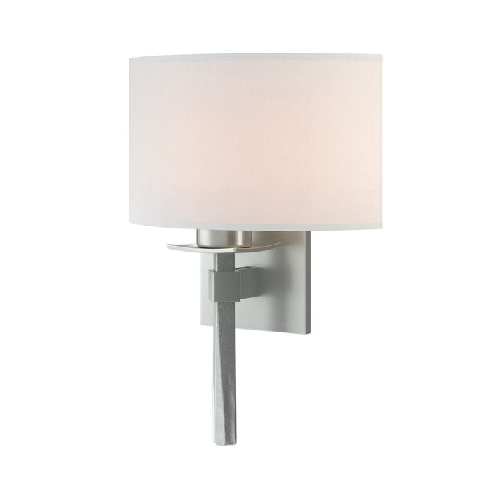 Hubbardton Forge 204826-SKT-82-SF1092 One Light Wall Sconce, Vintage Platinum