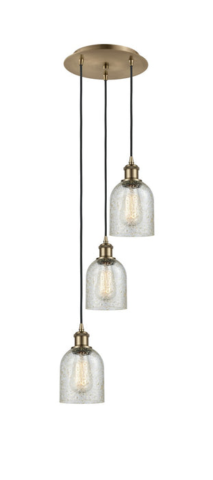 Innovations 113B-3P-AB-G259 LED Pendant, Antique Brass