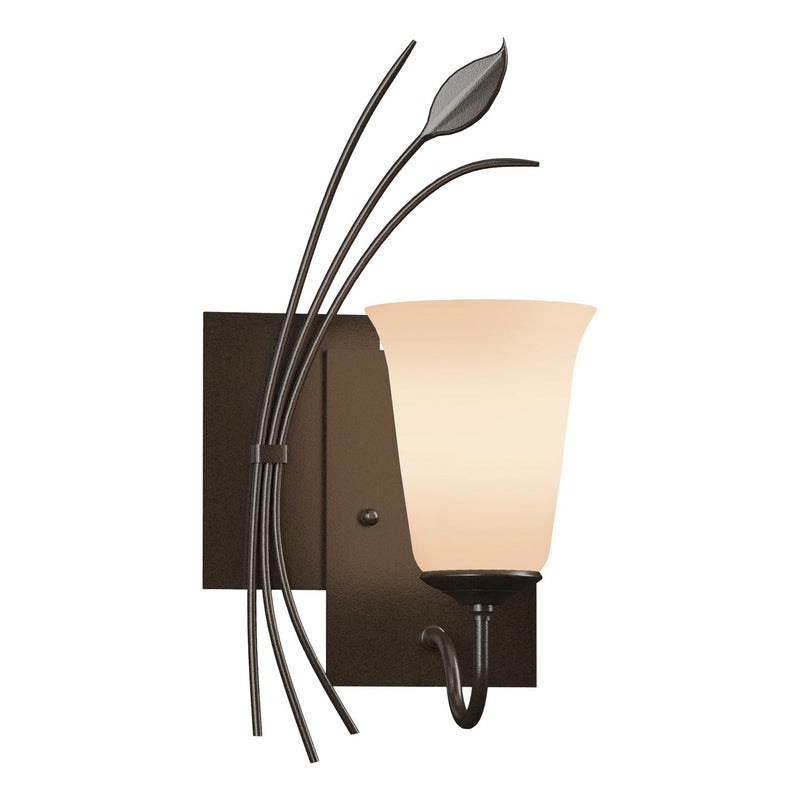 Hubbardton Forge 205122-SKT-LFT-14-GG0035 One Light Wall Sconce, Oil Rubbed Bronze