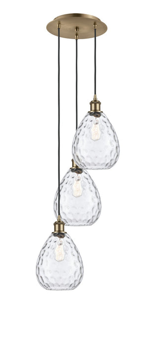 Innovations 113B-3P-AB-G372 LED Pendant, Antique Brass