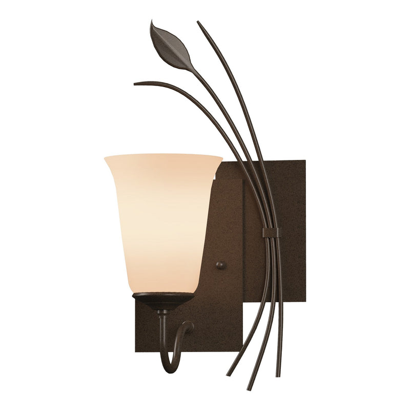 Hubbardton Forge 205122-SKT-RGT-05-GG0035 One Light Wall Sconce, Bronze