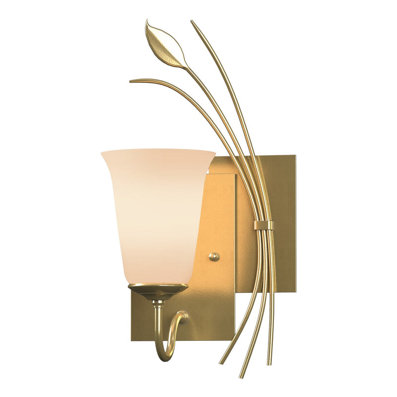 Hubbardton Forge 205122-SKT-RGT-86-GG0035 One Light Wall Sconce, Modern Brass