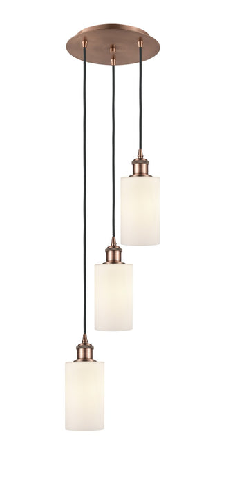 Innovations 113B-3P-AC-G801 LED Pendant, Antique Copper