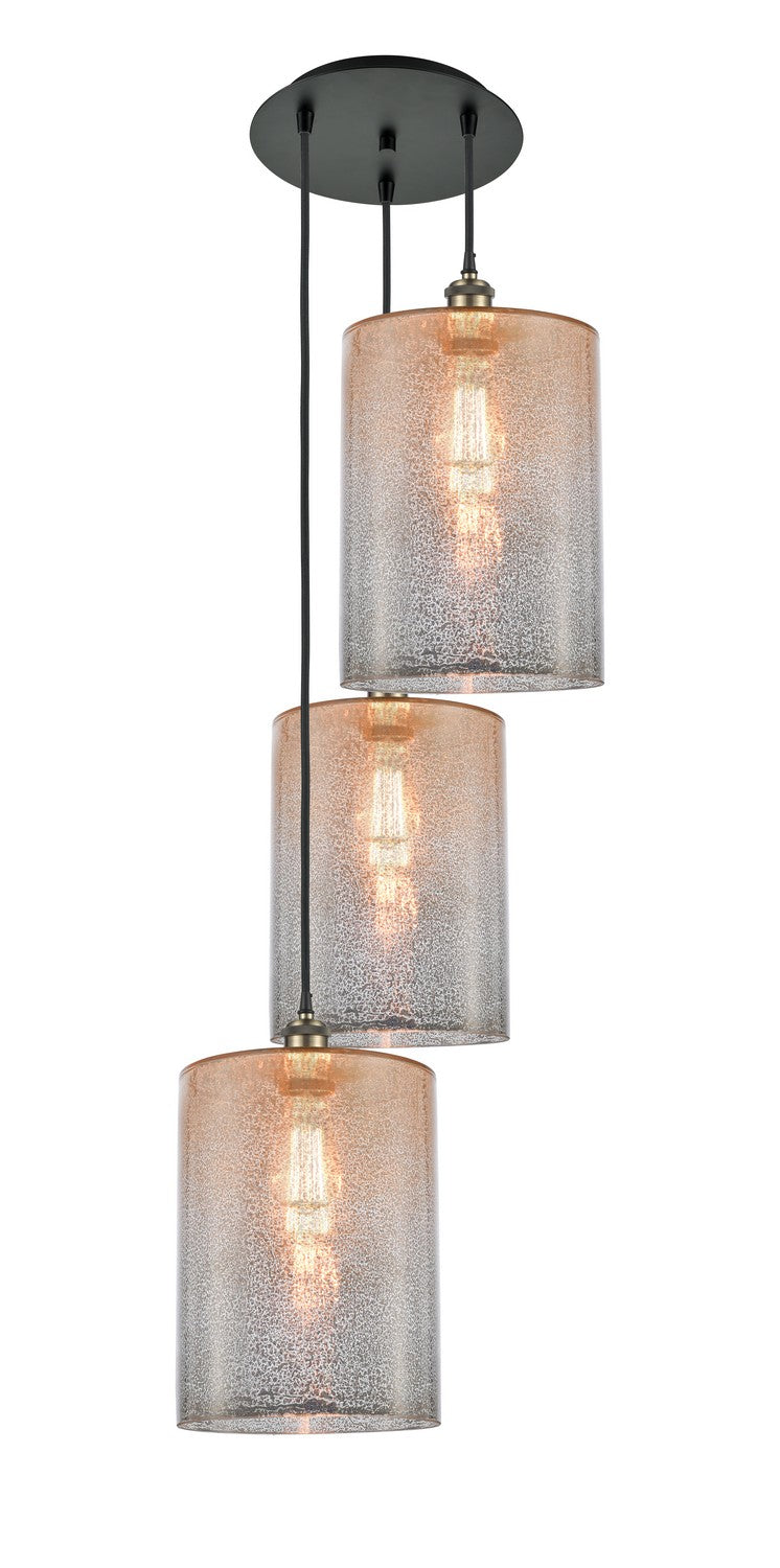 Innovations 113B-3P-BAB-G116-L LED Pendant, Black Antique Brass