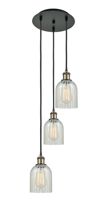 Innovations 113B-3P-BAB-G2511 LED Pendant, Black Antique Brass