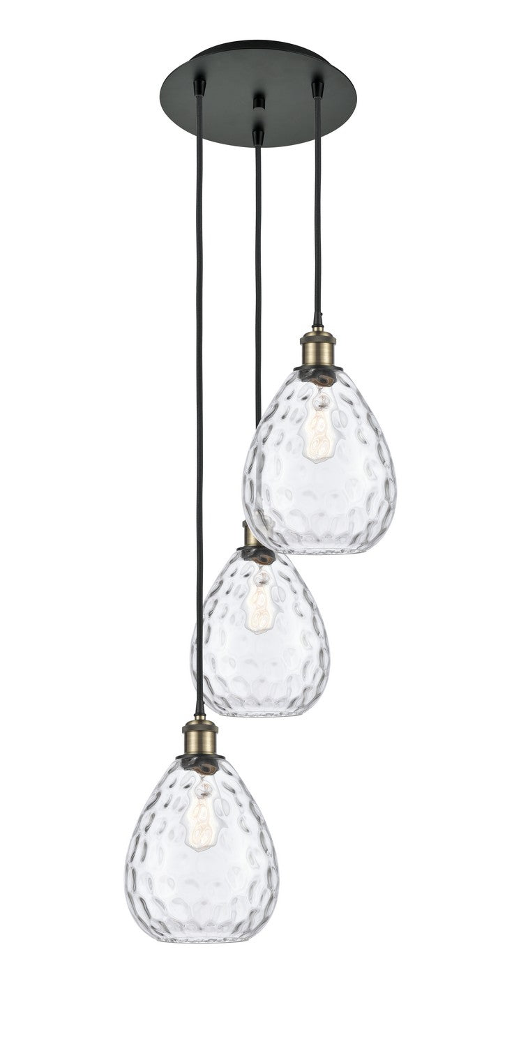 Innovations 113B-3P-BAB-G372 LED Pendant, Black Antique Brass