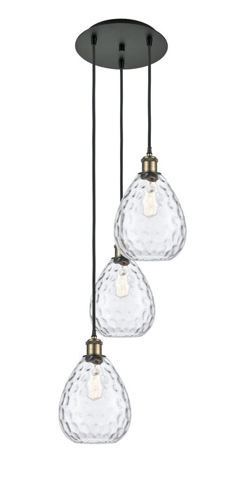 Innovations 113B-3P-BAB-G372 LED Pendant, Black Antique Brass