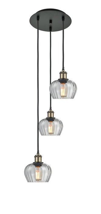 Innovations 113B-3P-BAB-G92 LED Pendant, Black Antique Brass