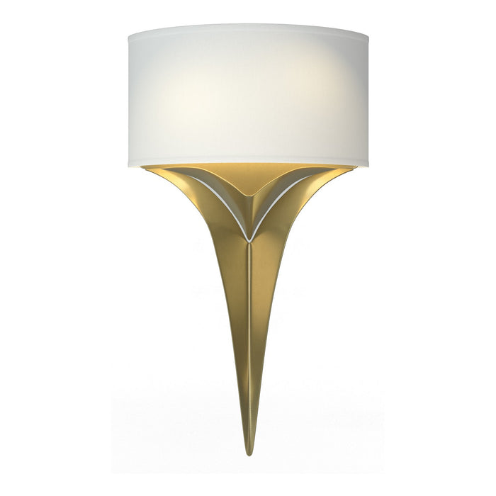 Hubbardton Forge 205315-SKT-86-SE1092 LED Wall Sconce, Modern Brass
