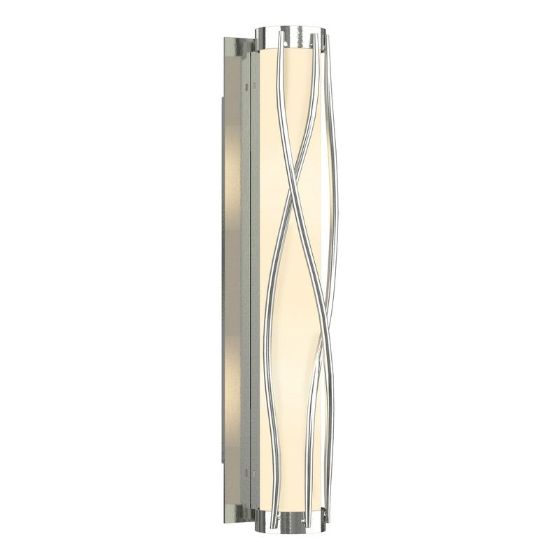 Hubbardton Forge 205401-SKT-85-GG0347 Four Light Wall Sconce, Sterling