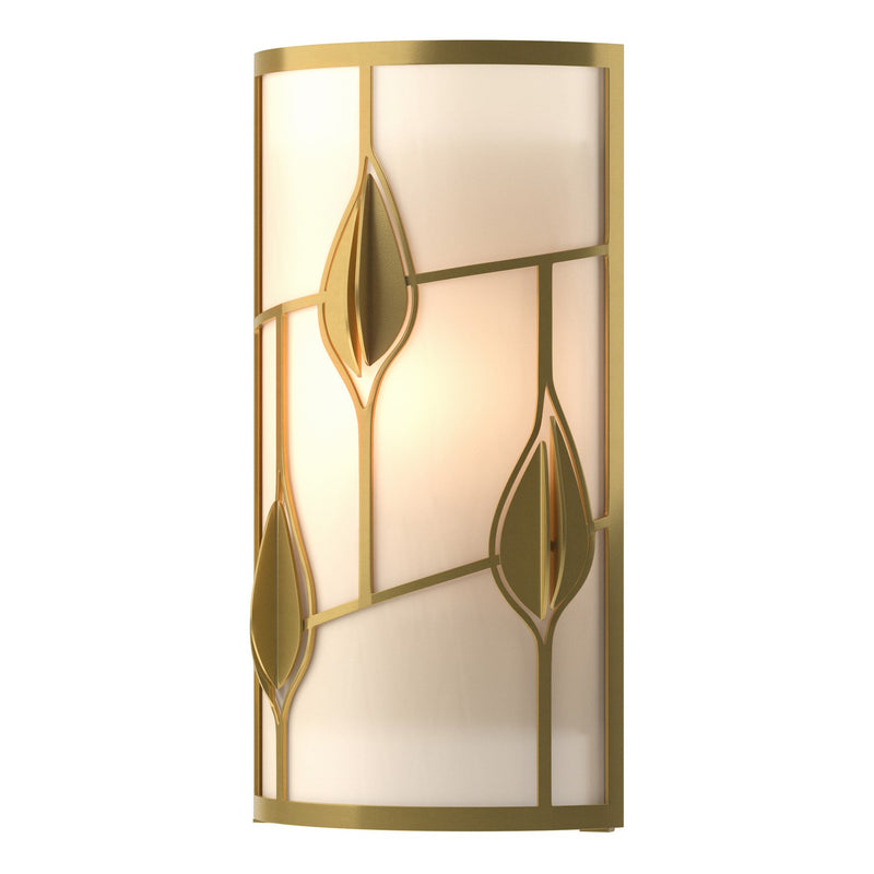 Hubbardton Forge 205420-SKT-86-BB0420 One Light Wall Sconce, Modern Brass