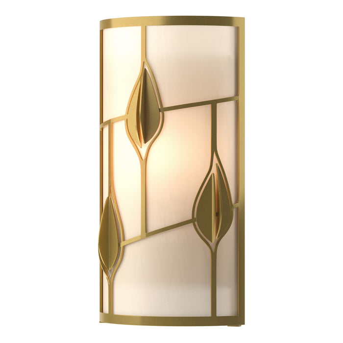 Hubbardton Forge 205420-SKT-86-BB0420 One Light Wall Sconce, Modern Brass