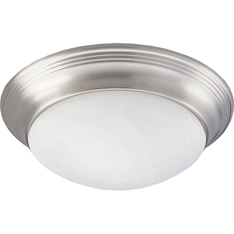 Progress Lighting P3697-09 Three Light Flush Mount, Brushed Nickel