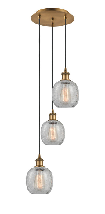 Innovations 113B-3P-BB-G105 LED Pendant, Brushed Brass