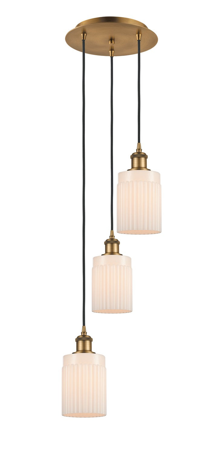 Innovations 113B-3P-BB-G341 LED Pendant, Brushed Brass