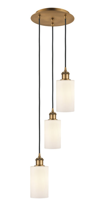 Innovations 113B-3P-BB-G801 LED Pendant, Brushed Brass