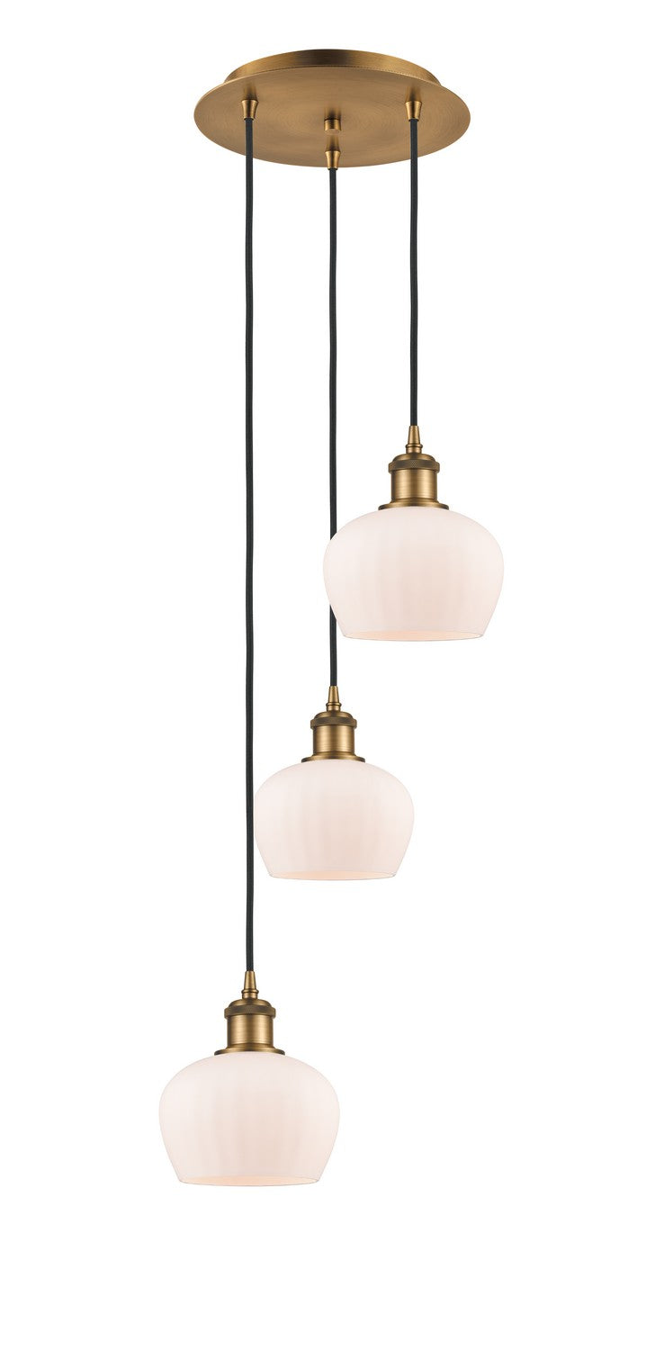 Innovations 113B-3P-BB-G91 LED Pendant, Brushed Brass