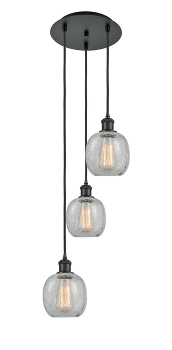 Innovations 113B-3P-BK-G105 LED Pendant, Matte Black