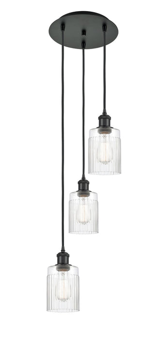 Innovations 113B-3P-BK-G342 LED Pendant, Matte Black