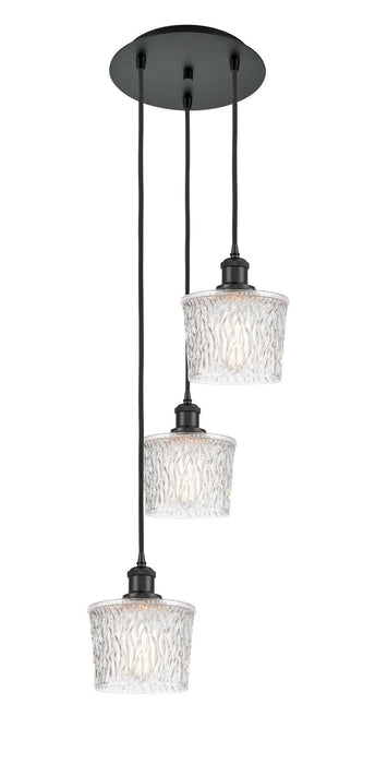 Innovations 113B-3P-BK-G402 LED Pendant, Matte Black