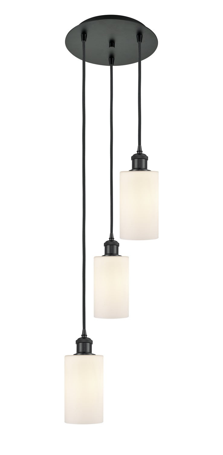 Innovations 113B-3P-BK-G801 LED Pendant, Matte Black