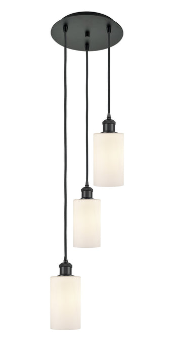 Innovations 113B-3P-BK-G801 LED Pendant, Matte Black